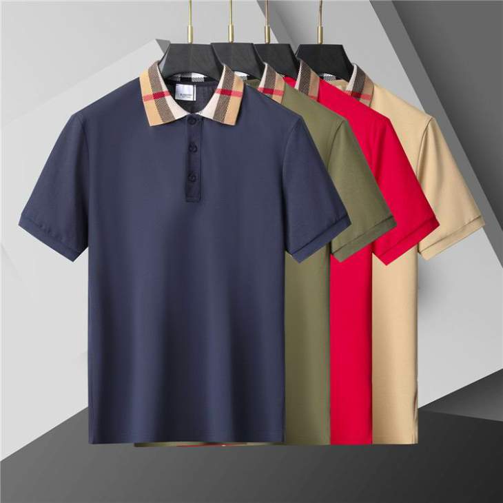 Picture of Burberry Polo Shirts Short _SKUBurberryM-3XL3c39629146